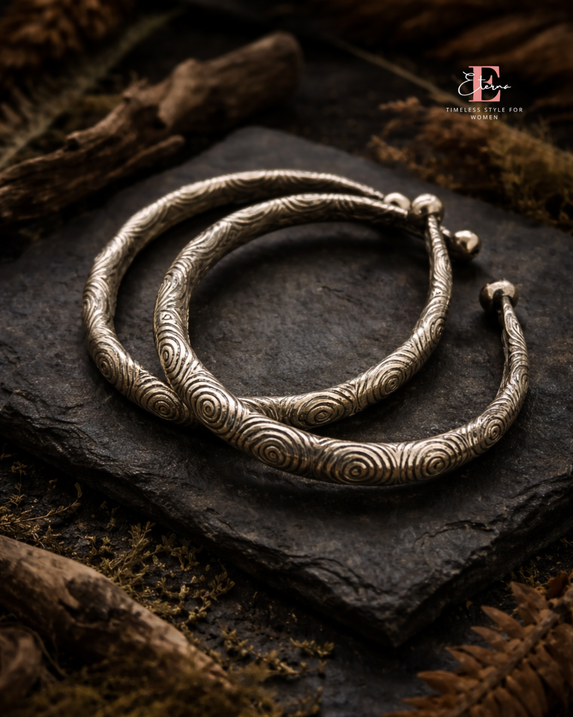 Eterna Chakra Spiral Cuff