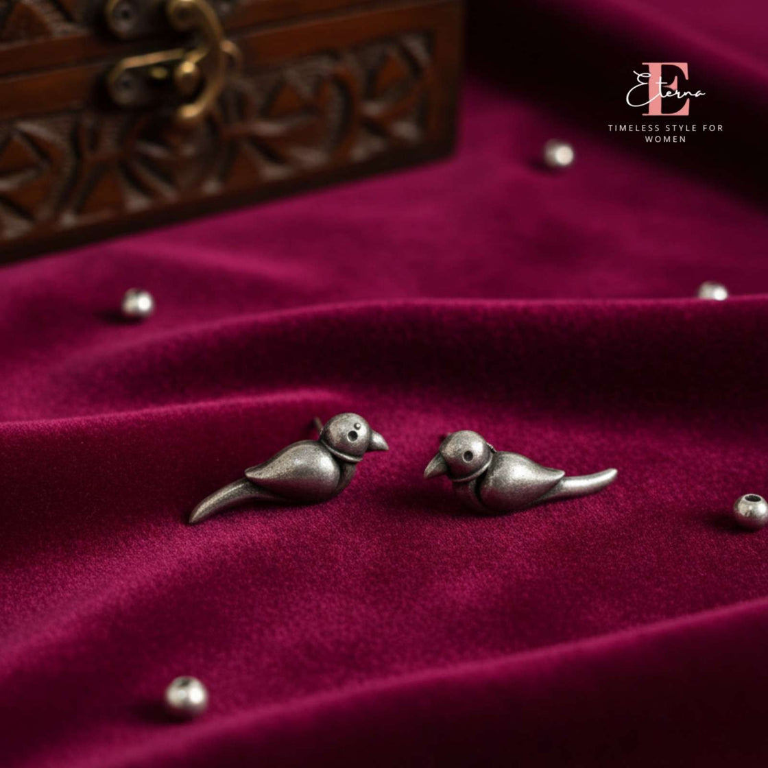 Eterna Chirpy Charm Studs
