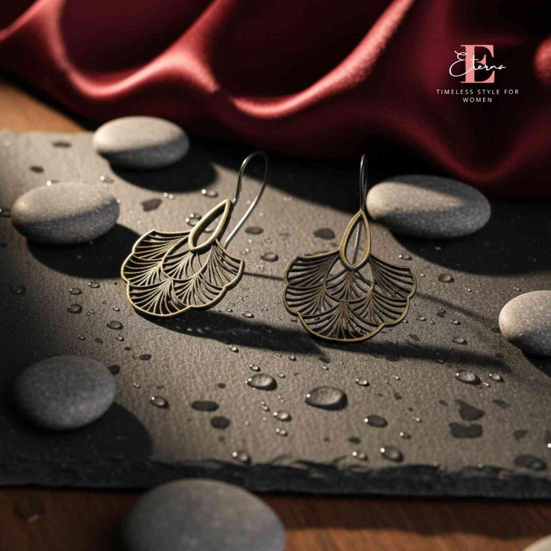 Ginkgo Grace Filigree Drops