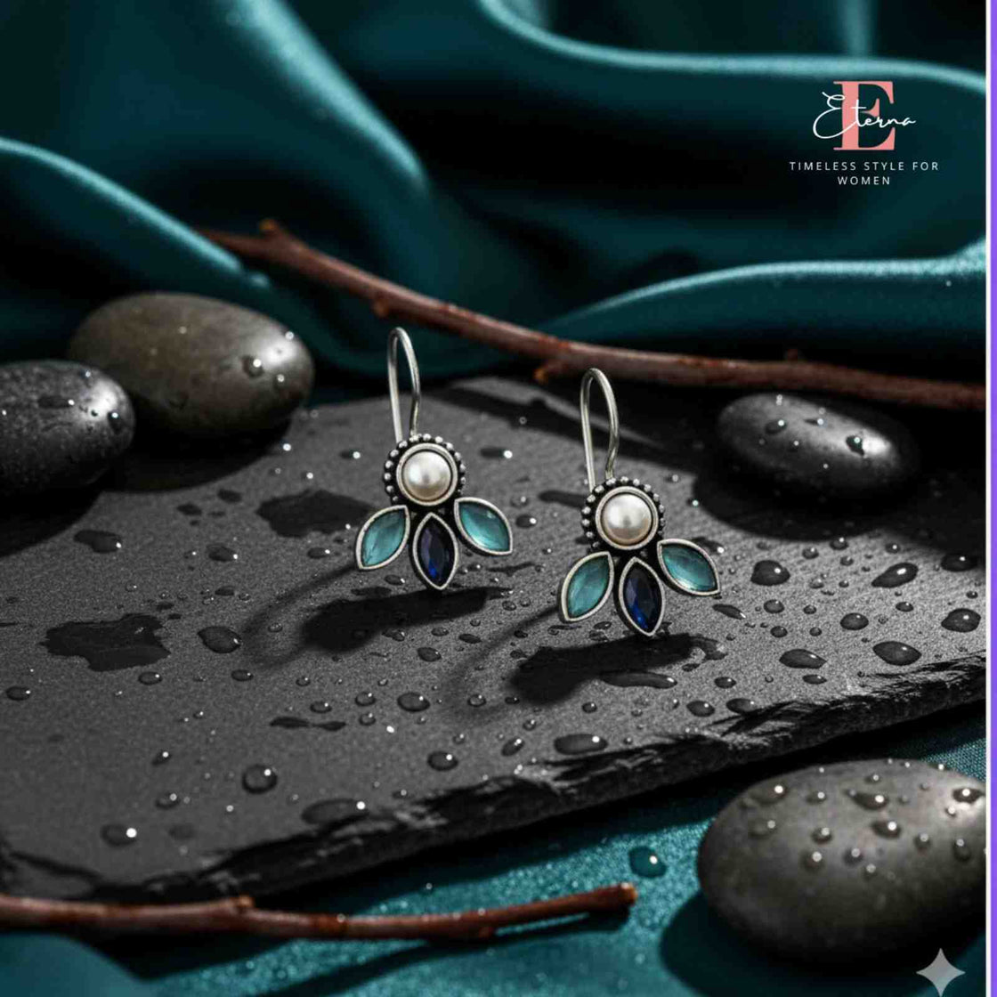 Ocean Bloom Pearl Drops