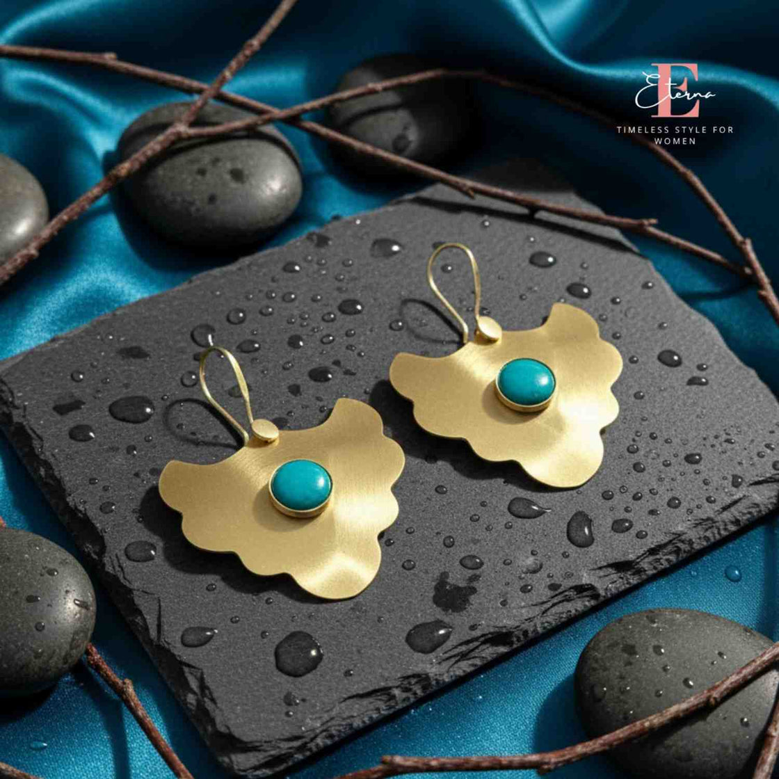 Turquoise Bloom Drops